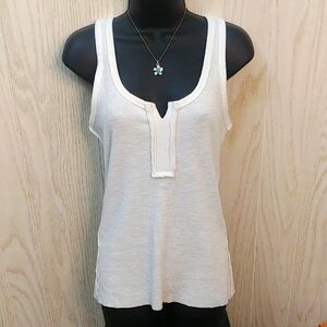 POL White Tank Top Tee